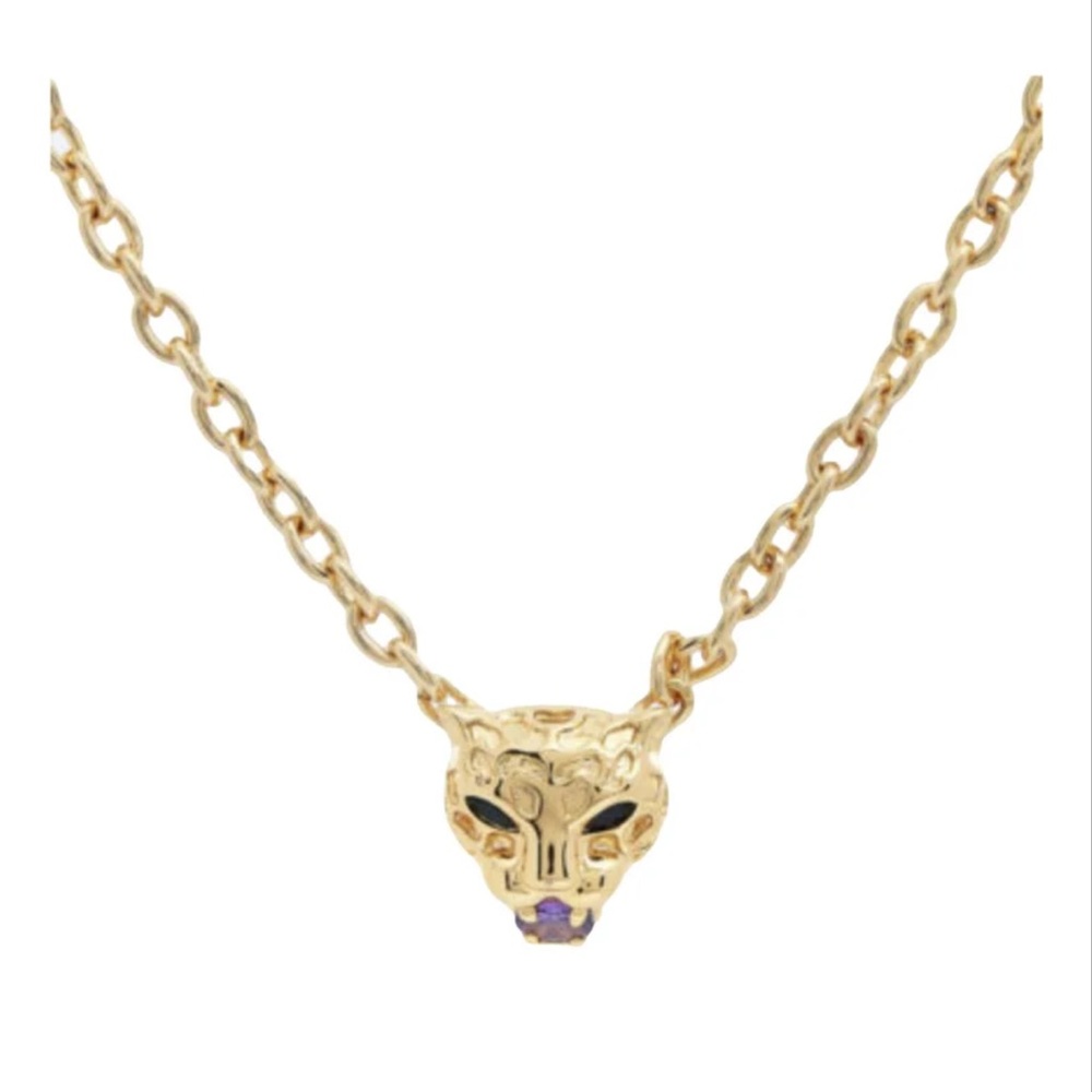 Roberto Cavalli Leopard Necklace